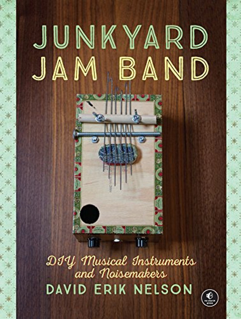 A collection of DIY musical instruments made from everyday materials. Projects include audio effect generators, a sequencer, an electric ukulele, a PVC slide-whistle, and an acoustic-electric thumb piano. Features step-by-step, illustrated instructions, modifications, and a soldering primer. Touches on topics like circuits, harmonics, wind instrument physics, and music theory