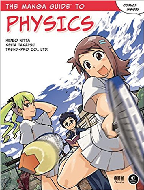 Megumi is an all-star athlete, but she's a failure when it comes to physics class. And she can't concentrate on her tennis matches when she's worried about the questions she missed on the big test! Luckily for her, she befriends Ryota, a patient physics geek who uses real-world examples to help her understand classical mechanics-and improve her tennis game in the process! In "The Manga Guide to Physics," you'll follow alongside Megumi as she learns about the physics of everyday objects like roller skates, slingshots, braking cars, and tennis serves. In no time, you'll master tough concepts like momentum and impulse, parabolic motion, and the relationship between force, mass, and acceleration.