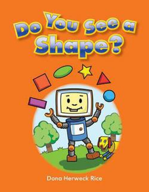 Come along with this adorable robot as he goes through his day and recognizes shapes of all kinds! The bright illustrations and simple text help create an engaging story that provides opportunities for new readers to share what they see and what they learn as they move through the book. Readers will be encouraged to retell what they read and will feel confident in their growing reading skills.