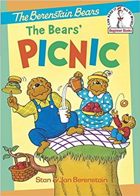 The quest for picnic perfection will delight readers in this classic Beginner Book edited by Dr. Seuss. When the Berenstain Bears set out to find the perfect spot for a picnic, Father Bear says he knows just the place. But each ideal location turns out to be a complete disaster, with a train roaring past or hordes of mosquitoes. At last they find a place with no pesky crowds or noisy planes, and nary a mosquito...until it starts torain. With "The Bears Picnic, "literary legends Stan and Jan Berenstain provide a red-and-white-checked tablecloth to enhance a giggle-filled escape. 