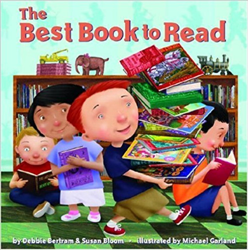 A young boy goes to the library with his class and hears about the many kinds of books that can be found there