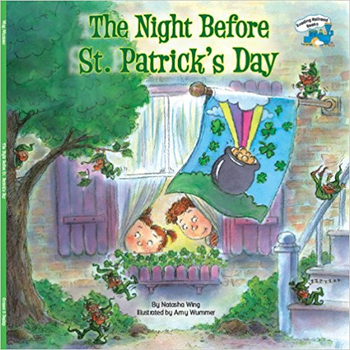Told in verse in the same meter as Clement Moore's classic Christmas poem, this title follows two children, who are wide awake the night before St. Patrick's Day, setting traps to catch a leprechaun. Full color.