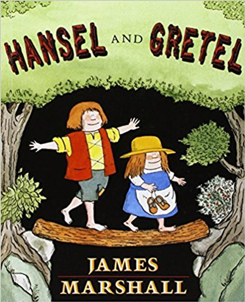 James Marshall's retelling of this "grimm" tale is now available in paperback. When Hansel and Gretel are abandoned in the woods by their nasty stepmother, they are welcomed with open arms into the cottage of a sweet old lady. The pair soon discovers they've jumped from the frying pan into the fire.