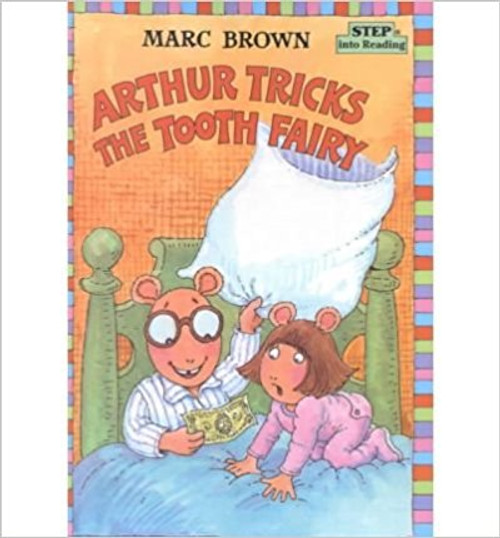 D.W. is jealous when big brother Arthur loses a tooth and gets a visit from the Tooth Fairy. After D.W. dreams up some hysterical but unsuccessful plans to trick the fairy into coming, Arthur decides to reward her efforts by playing Tooth Fairy himself. Includes two sheets of peel-off stickers.