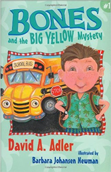 The author of the Cam Jansen books begins a new easy-to-read series starring Detective Jeffery Bones, a young sleuth armed with a bag of quirky detective tools to help him solve mysteries. In his first outing, Bones searches for a missing school bus. Full color.