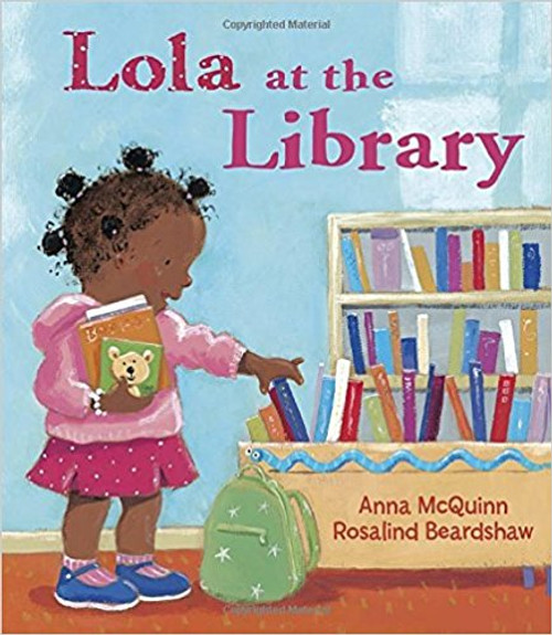 Lola has a big smile on her face. Why? Because it's Tuesday--and on Tuesdays, Lola and her mommy go to the library. Illustrations.