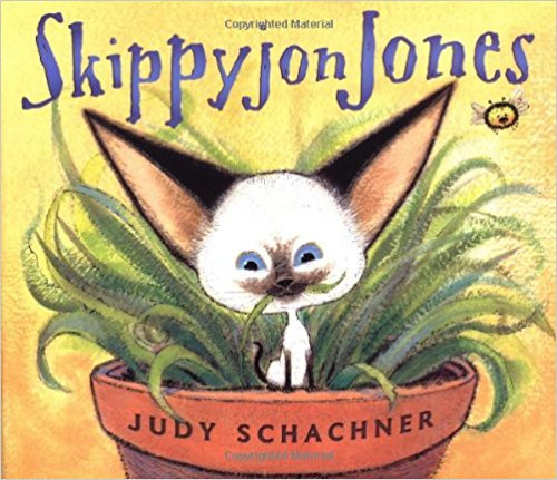 Skippyjon Jones is a Siamese cat with an overactive imagination who would rather be El Skippito, his Zorro-like alter ego.