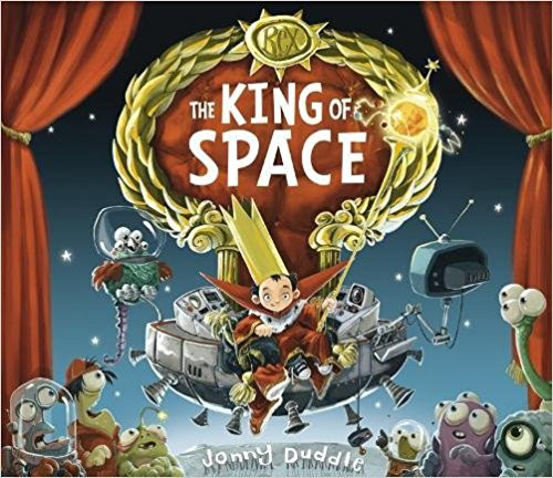 Rex may look like an average six-year-old, living on his parents' moog farm and going to mini intergalactic citizen school, but he knows he's destined to become . . . the King of Space! With the help of his unsuspecting friends, Rex begins his conquest of the known worlds. Illustrations.