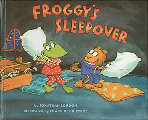 Froggy is having his first sleepover with Max in this story that is certain to dissolve any sleepover worries into giggles. Full color.