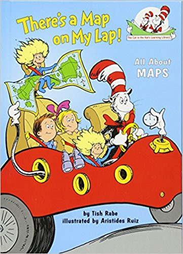 Theres A Map on My Lap by Tish Rabe