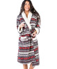 Cabin Moose Fleece Robe