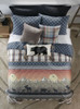 Morning Path Quilted Bedding Set with free Matching Tote Bag