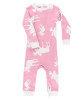 Pink Moose Infant Onesie Flapjack pajamas