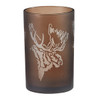 Moose Pillar Candle Holder