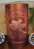 7" Touch lamp/Oil burner/Wax warmer-Copper Pinecone