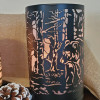 7" Touch lamp/Oil burner/Wax warmer- Black Bear