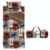Kid's Sleeping Bag Set- Lake House