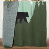Smoky Mountain Bear Stretchy Throw