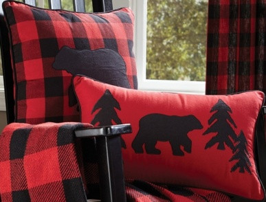 Buffalo Check Pillows Adirondack Country Store
