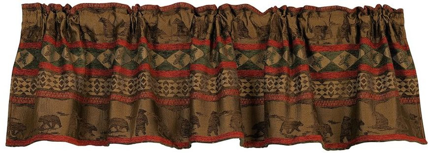 Cascade Lodge Valance Shop Rustic Valances