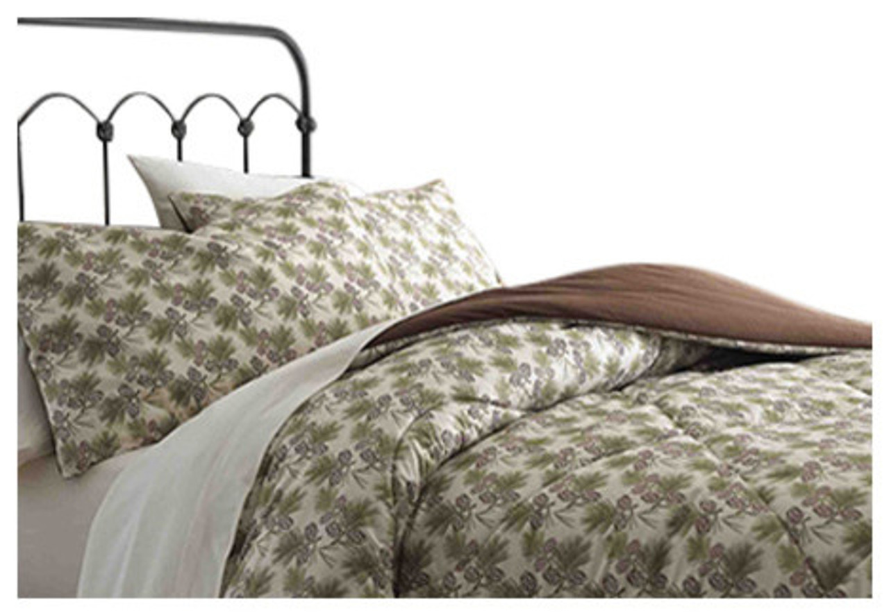 Pinecone Microflannel Comforter Sets Adirondack Country Store