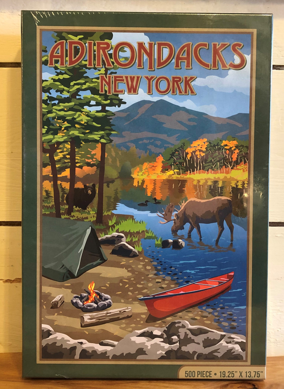 Adirondack Poster Puzzle - Adirondack Country Store