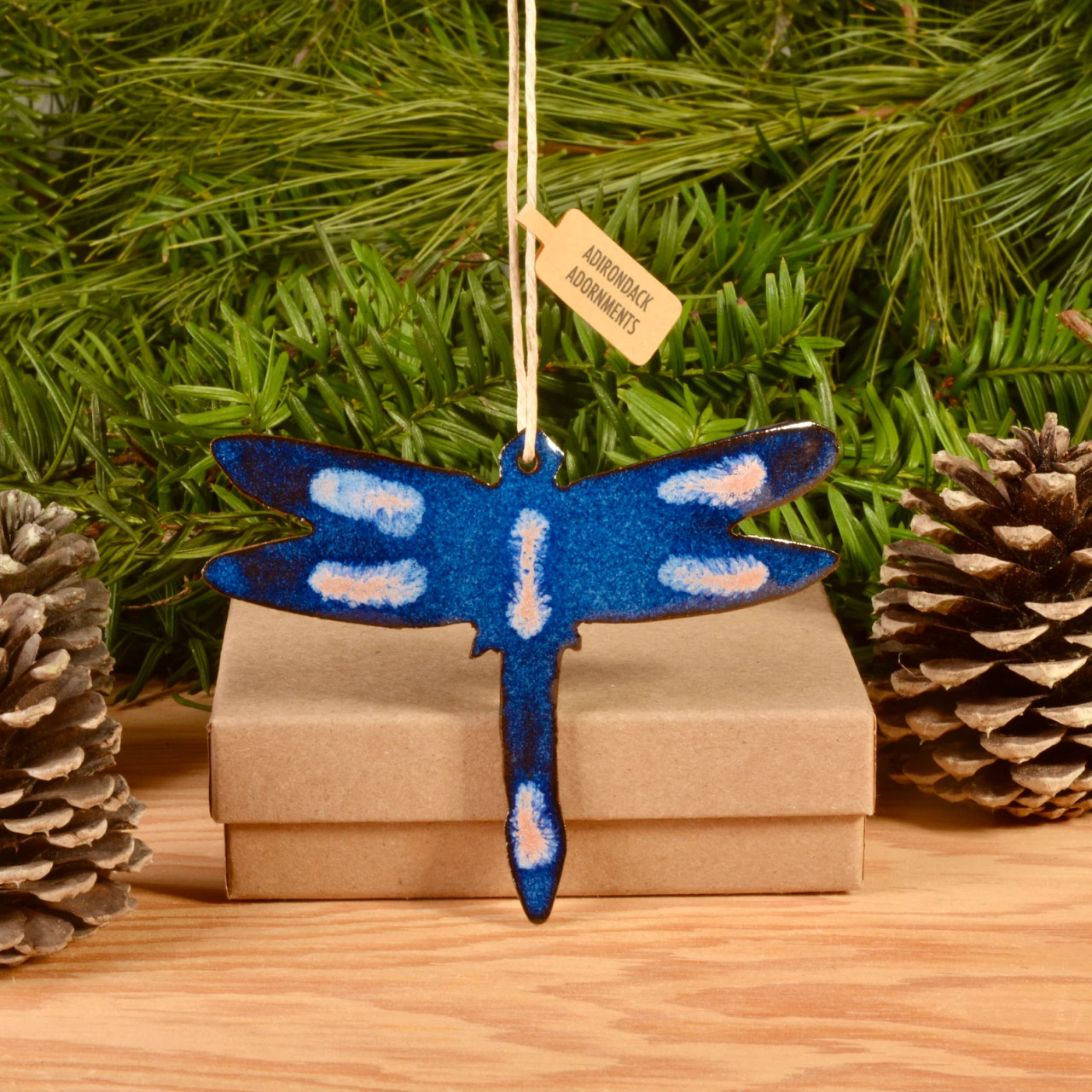 Handmade Ceramic Dragonfly Ornament - Adirondack Country Store