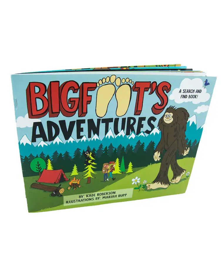 Bigfoot's Adventures Book - Adirondack Country Store