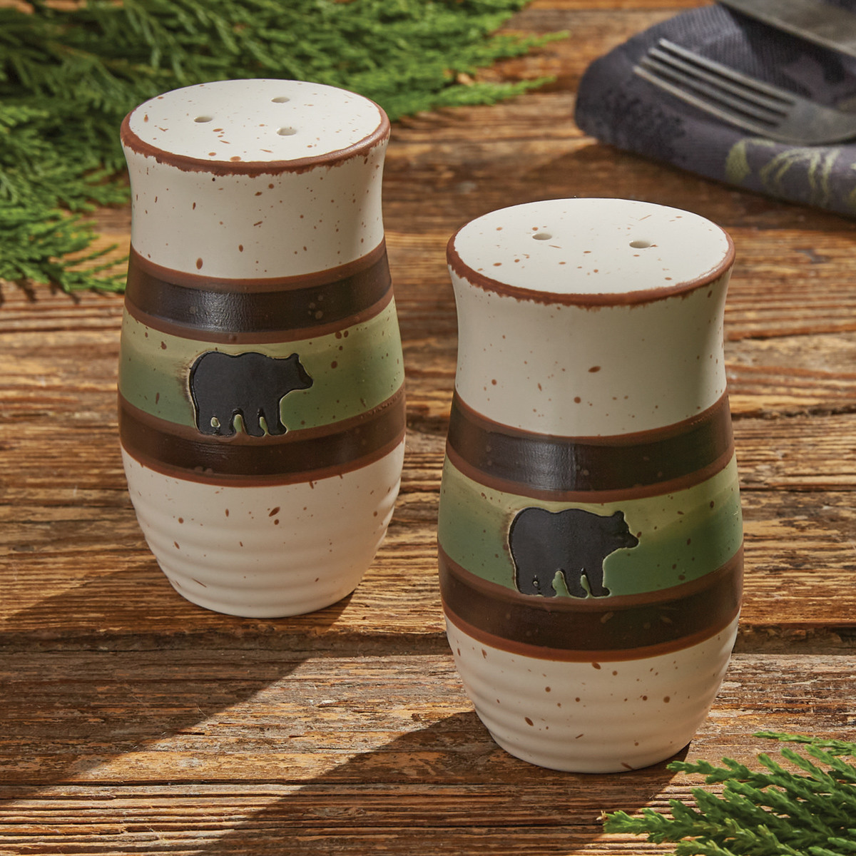 Mountain Skyline Salt & Pepper Shaker Set - Adirondack Country Store