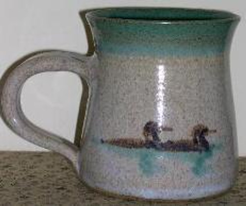 Hand Painted Loon Mug