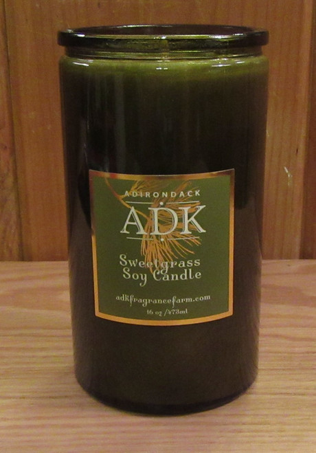 ADK Sweetgrass Soy Candle 16 oz