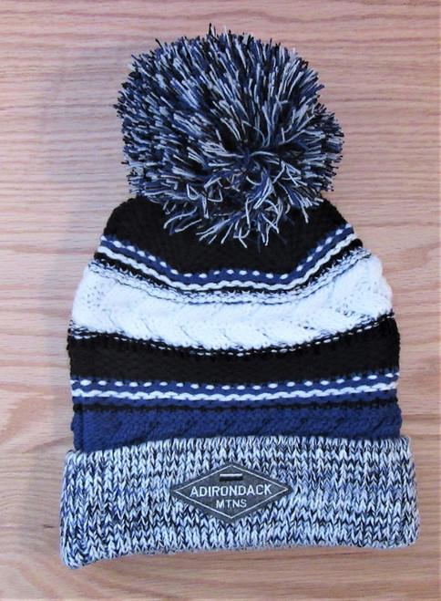 black ski hat