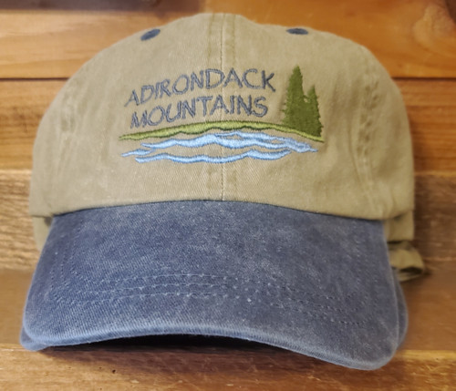 Adirondack Mountains Embroidered Ball Cap