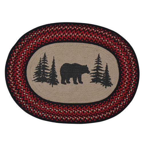 Bear Braided Rug