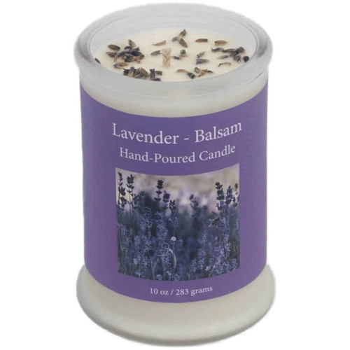 ADK Fragrance Farm Candle Balsam Lavender Boxed Candle 10 oz.