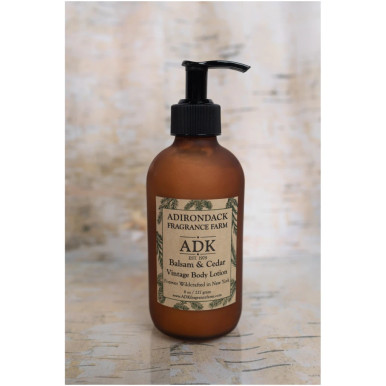 ADK Fragrance Farm Balsam Cedar Lotion - Adirondack Country Store