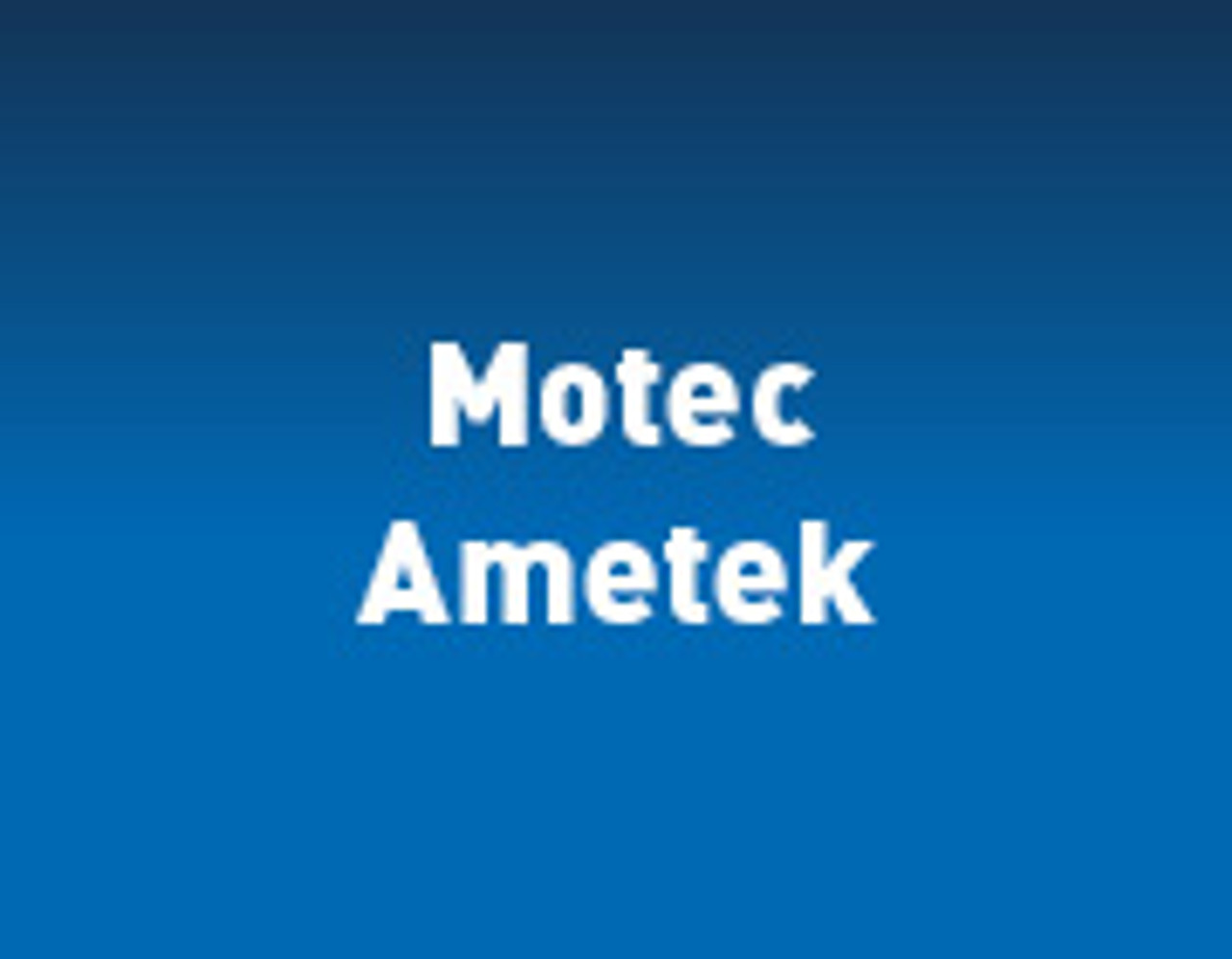 motec ametek