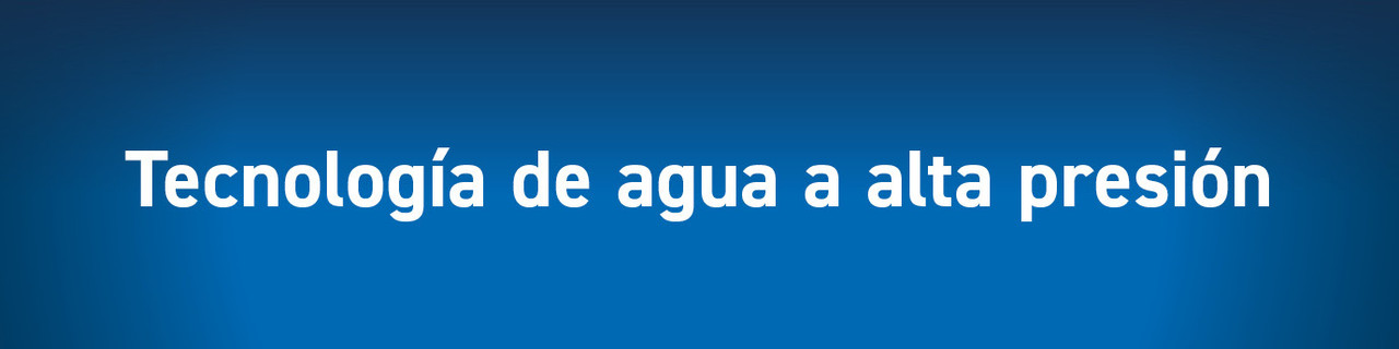 Tecnología de agua a alta presión