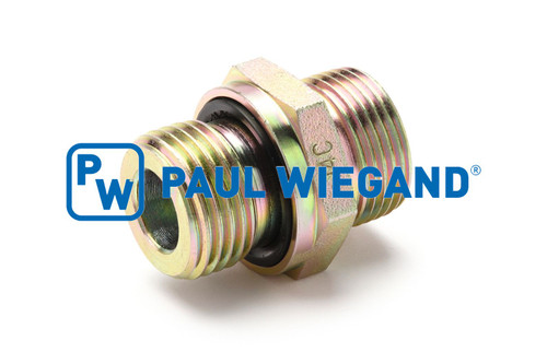 Atornilladura Bloque de mando Terberg DIN/ISO 2353/8434-1 G1/2"-15L (M22x1,5) ED galvanizado (10013175)