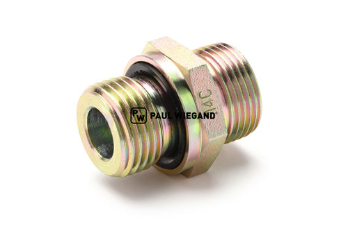 Atornilladura Bloque de mando Terberg DIN/ISO 2353/8434-1 G1/2"-15L (M22x1,5) ED galvanizado (10013175)