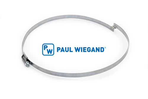 Schlauchschelle Brückenschelle DN250 verzinkt W2 d: 250-270 b: 12 Typ "R" rechtsgängig (90000942)