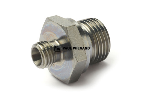 Racor roscado DIN/ISO 2353/8434-1 G1/2"-6L (M12x1,5) galvanizado  (60800142)
