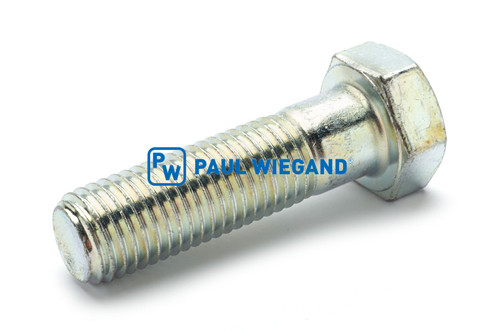 Tornillo de cabeza hexagonal con vástago DIN/ISO 931/4014 M20x70 galvanizado 8.8 (08027340)