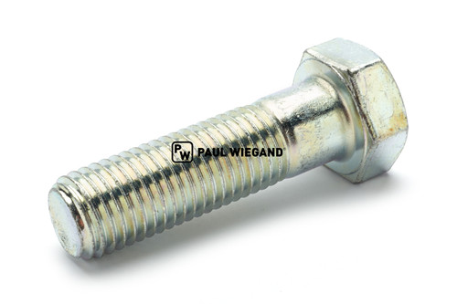Tornillo de cabeza hexagonal con vástago DIN/ISO 931/4014 M20x70 galvanizado 8.8 (08027340)
