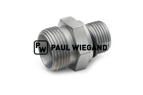 Einschraubverschraubung Bucher Municipal Wasserleiste DIN/ISO 2353/8434-1 G3/8"-15L (M22x1,5) ED verzinkt (68990166)