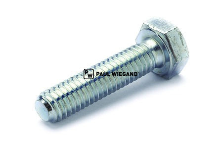Tornillo cabeza hexagonal Faun DIN/ISO 933/4017 M6x25 galvanizado 8.8 (01077435)