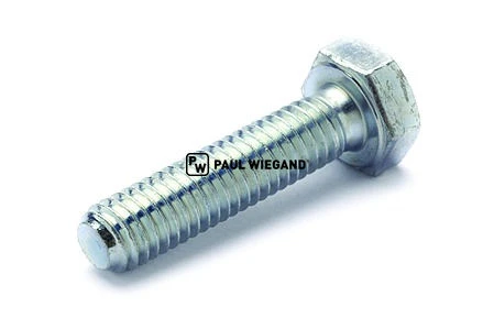 Tornillo cabeza hexagonal Faun DIN/ISO 933/4017 M6x25 galvanizado 8.8 (01077435)