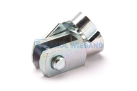Horquilla Hako piezas estándar con pasador elástico DIN/ISO 71752/8140 M10 galvanizado d: 10 l: 52 (65800346)