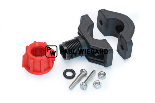 Portaboquillas Brock SL 280 con tuerca de unión Barra de pulverización Rodillo barredor 1/2" (64062031)