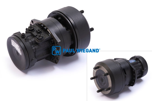 Motor de rueda Johnston C200 eje trasero izquierda/derecha (67026078) Motor de rueda Johnston C200 eje trasero izquierda/derecha (67026078)